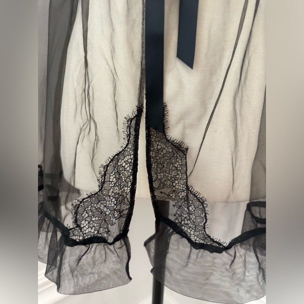 Victoria’s Secret Sexy Sheer Babydoll Lingerie Intimate Sleepwear Slip Dress 36D - Picture 6 of 7